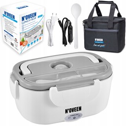 Elektryczny Lunch Box Termos Pojemnik Obiadowy Podgrzewacz 230/12/24V