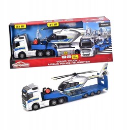 Majorette Ciężarówka Volvo Helikopter, Majorette