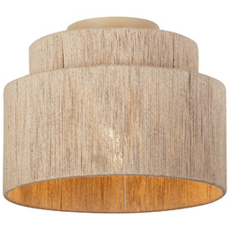 Trio Rustykalna lampa sufitowa SMILLA 666800136 japandi beżowa