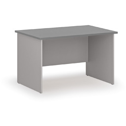 Biurko PRIMO GRAY, 120x80 cm, szary/grafit