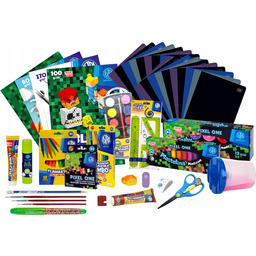 Wyprawka Szkolna Astra Zestaw Plastyczny Kredki Farby 20x