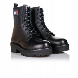 Buty trapery skórzane męskie Tommy Hilfiger rozmiar 41