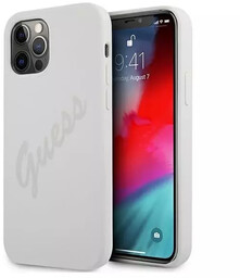 Guess GUHCP12LLSVSCR iPhone 12 Pro Max 6,7" kremowy/cream