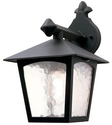Kinkiet YORK BL2 BLACK IP43 Elstead