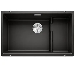 Blanco SUBLINE 700-U LEVEL 526004 Granitowy Czarny Zlewozmywak