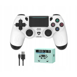 Pad Doubleshock Kontroler PS4 Bezprzewodowy Nowy Biały Pro