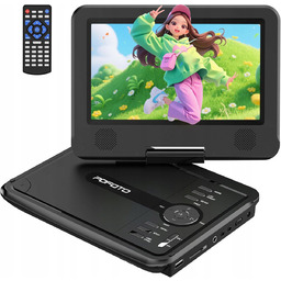 9.5'' HD LCD PRZENOŚNY ODTWARZACZ DVD KONSOLA GIER