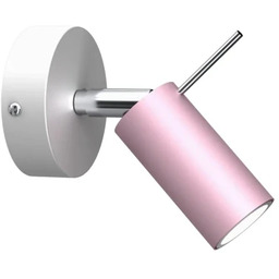 Kinkiet nowoczesny PRESTON PINK-WHITE 1x mini GU10 MLP7626-Milagro
