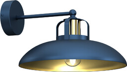 MILAGRO MLP7712 Kinkiet FELIX NAVY BLUE/GOLD 1xE27
