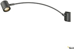 MYRA DISPLAY lampa ścienna z ramieniem, QPAR51, IP55,
