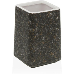 Versa Uchwyt na szczoteczki do zębów Czarny Ceramiczny