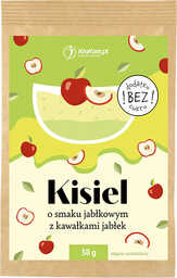 Kisiel o smaku jabłkowym z kawałkami jabłek 38g