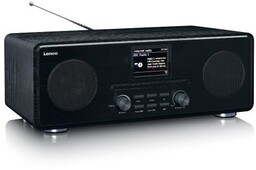 Lenco DIR-261BK Radio FM DAB+ Internetowe Bluetooth Czarny