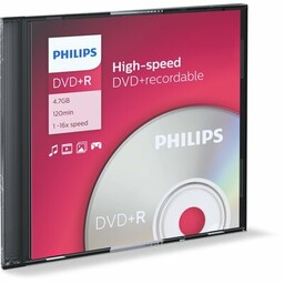 PHILIPS Płyta DVD+R 4.7 GB Slim 1 sztuka