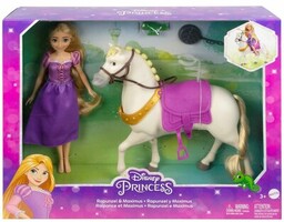 DISNEY PRINCESS Lalka Roszpunka i Maksimus HLW23