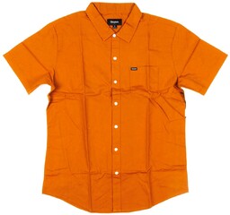 koszula BRIXTON - Charter Oxford S/S Wvn Cumin