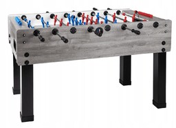 Piłkarzyki Garlando G-500 Grey Oak z teleskopowymi drążkami