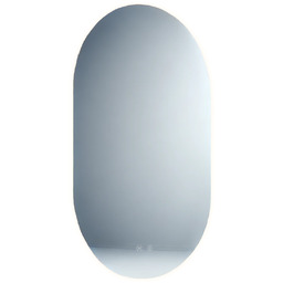 Lustro podświetlane MIRROR PROSTOKĄT 100x60cm BEZRAMKOWE W0388 -