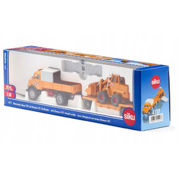 Siku 4117 Mercedes-Benz 710 z ładowarką kołową Kramer
