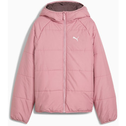 Kurtka puchowa dziewczęca Puma REVERSIBLE PUFFER różowa 68840765