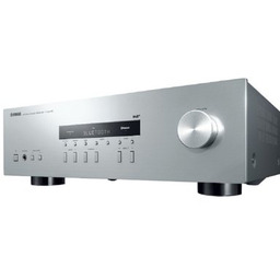 YAMAHA Amplituner Stereo R-S202D Srebrny, Bluetooth, Tuner FM/DAB/DAB+,