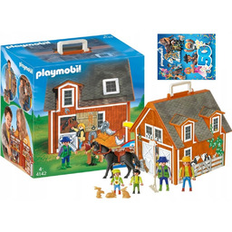 Playmobil 4142 Moje przenośne gospodarstwo rolne Stajnia Mała