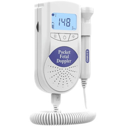 Medyczny detektor tętna płodu JUMPER JPD-100S6 Niebieski