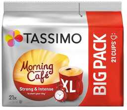 Jacobs kawa Tassimo Morning Cafe Strong & Intense