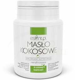 Masło Kokosowe nierafinowane VIRGIN organic, Esent, 470 ml