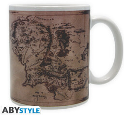 Kubek Lord of the Rings - Map