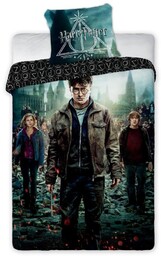 Pościel Bawełniana 135X200cm Harry Potter Hogrwart