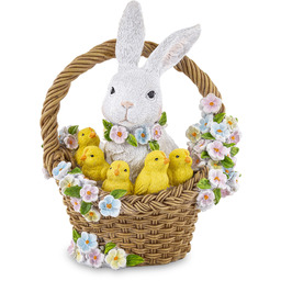 Figurka dekoracyjna królik wielkanocna 25x19x13 162492