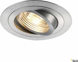 NEW TRIA 1 lampa wpuszczana sufitowa, QPAR51, okrągła,
