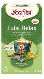 YOGI TEA Herbatka Ajurwedyjska Tulsi Relax Bio (17