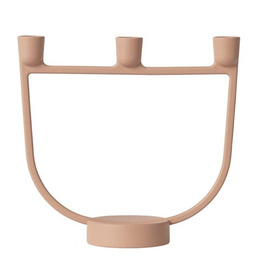 Muuto OPEN Świecznik Trójramienny - Light Terracotta