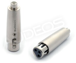 Adapter Burson Audio z XLR na RCA (para)