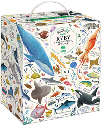 Puzzlove CzuCzu Ryby i zwierzęta wodne, 500 el.