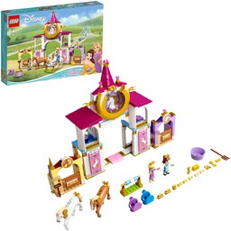 Lego Disney 43195 Królewskie stajnie Belli i Roszpunki