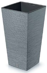 PROSPERPLAST Doniczka Furu Square DFSH240-422U 19L Szary