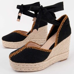 Montevita Wedge Sparto Balenci12 Czarny