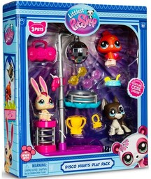 LITTLEST PET SHOP Zestaw figurek Disco LPS00637