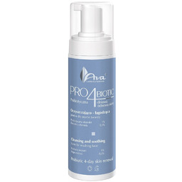 AVA LABORATORIUM Pro4biotic oczyszczająco-łagodząca pianka do mycia twarzy