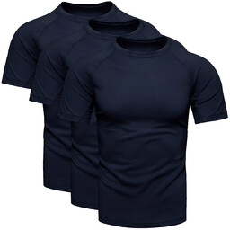3-pak męski t-shirt granatowy Recea