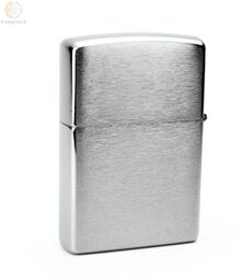 Zapalniczka Zippo Brushed Chrome z Twoim grawerem