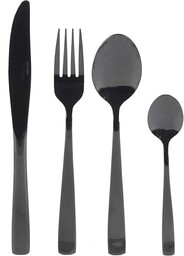 Zestaw sztucców Salter BW05463 Regal, 16 szt., czarny