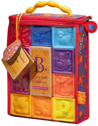 Miękkie klocki dla dzieci squeeze 10 elementów, BX1002-B.Toys
