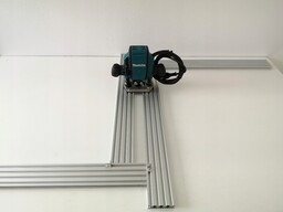 Uniwersalny Regulowany Szablon Do Frezowania 1100mm Profile Aluminiowe