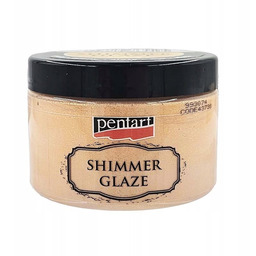 PASTA SHIMMER GLAZE złota 150ml - Pentart