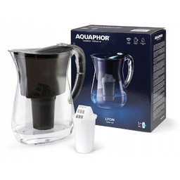 Dzbanek filtrujący Aquaphor Lyon Czarny Wkład A5