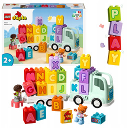 Lego Duplo 10421 Samochód Ciężarówka z alfabetem Nauka